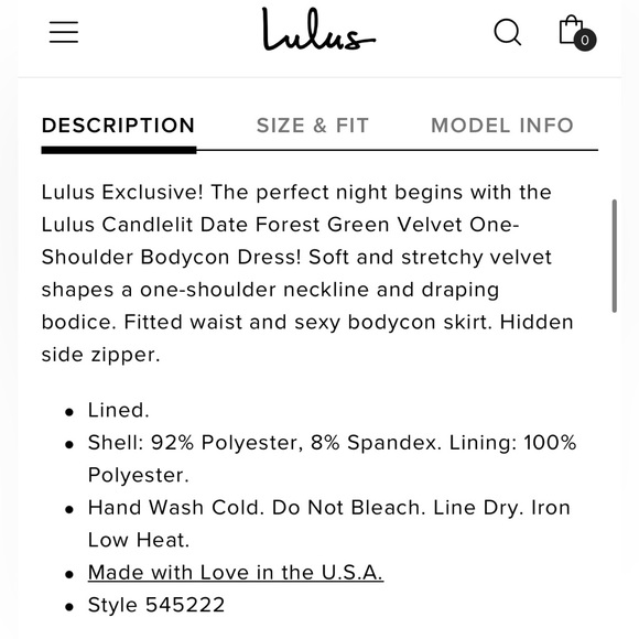 Lulus Candlelit Date Forest Green Velvet One-Shoulder Bodycon Dress - Picture 8 of 9